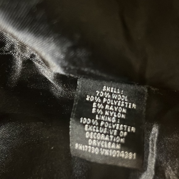 Vintage Mossimo Grey Wool Blend Jacket/ XXL / Pockets / Button Closure - Picture 9 of 9